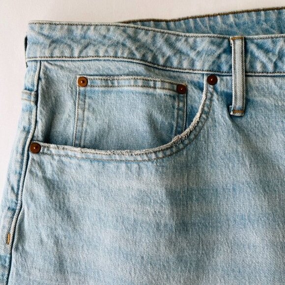 Madewell Wide Leg Jeans SIze 26W The Perfect Vintage  Light Wash - Picture 4 of 16